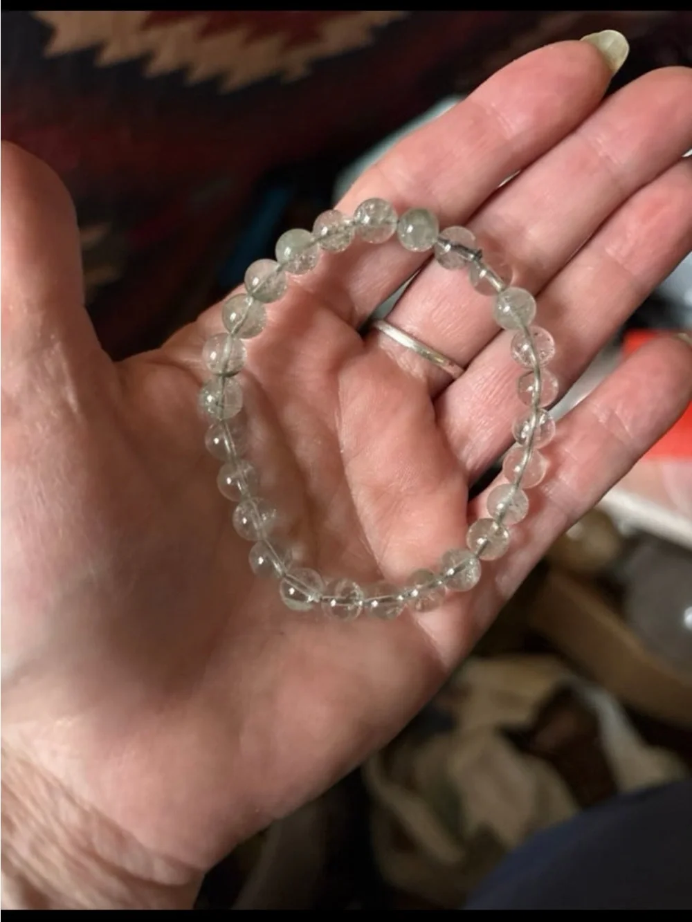 Green Quartz Bracelet  HQ Rare Find